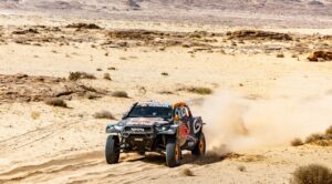 Seth Quintero and Dennis Zenz of the Toyota Gazoo Racing